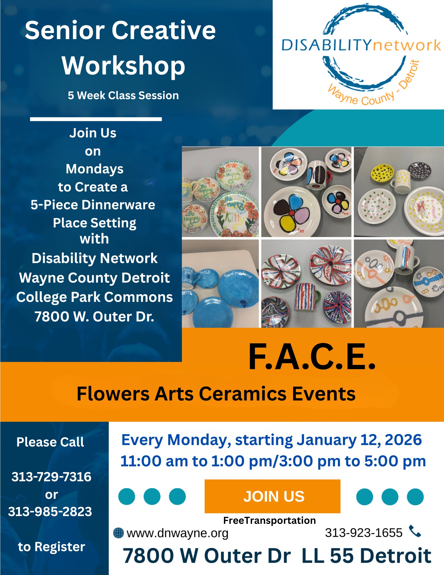 Senior Creative Workshop