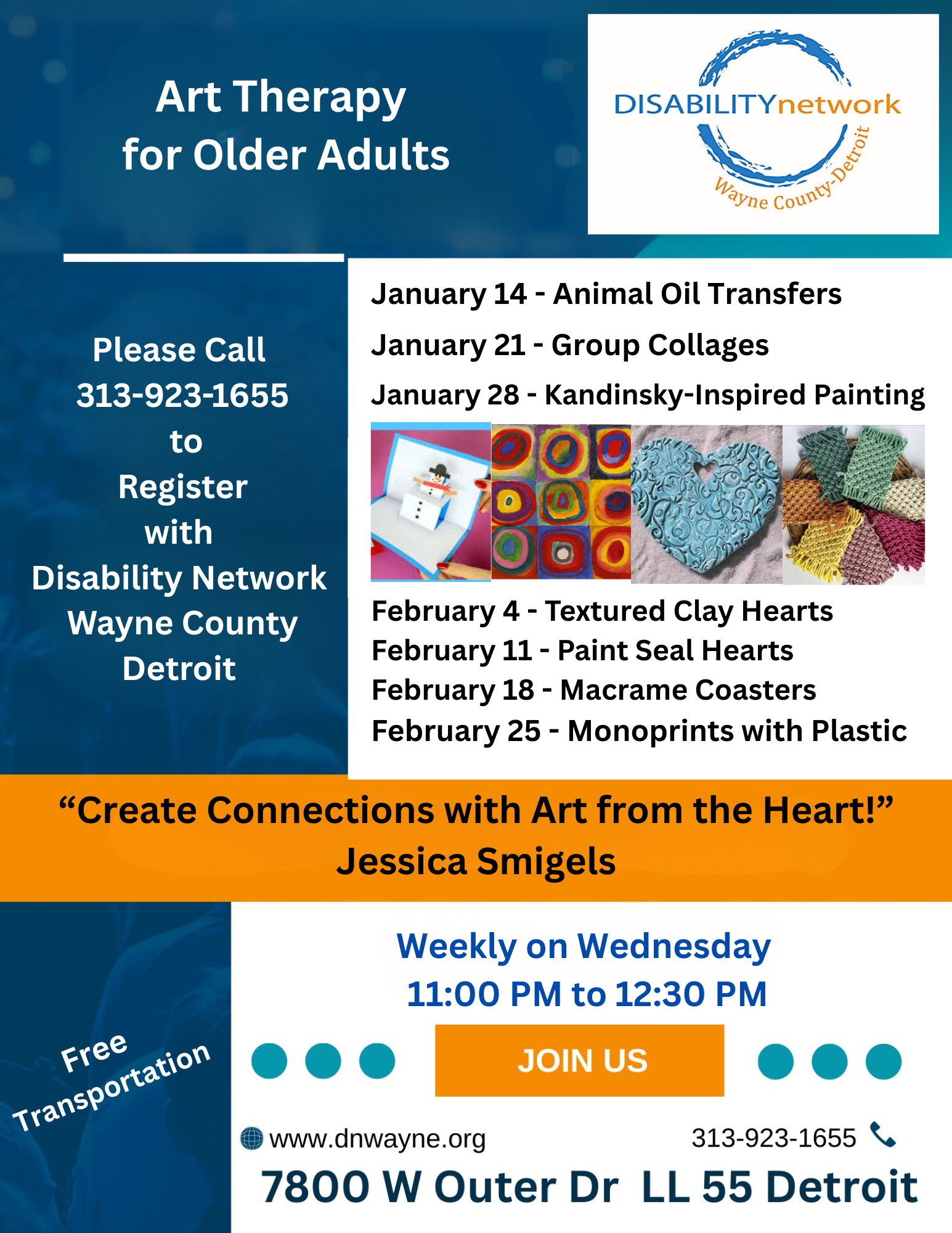 Senior Art Therapy Classes